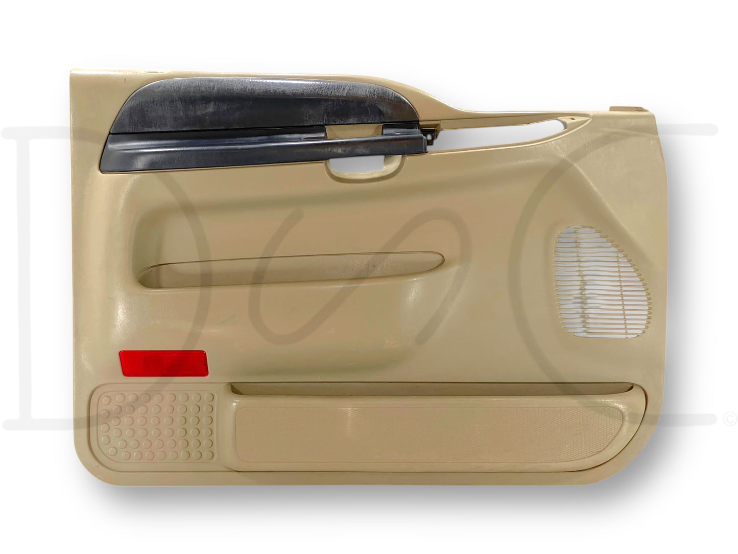 99-07 Ford F250 F350 LH Left Driver Front Door Panel Power Tan OE