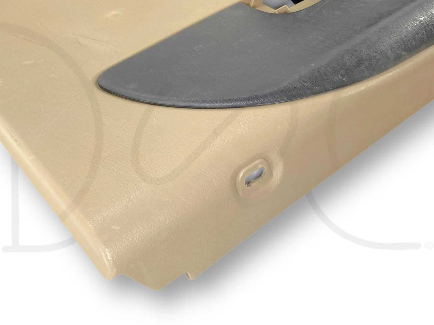 99-07 Ford F250 F350 LH Left Driver Rear Door Panel Power Tan OE