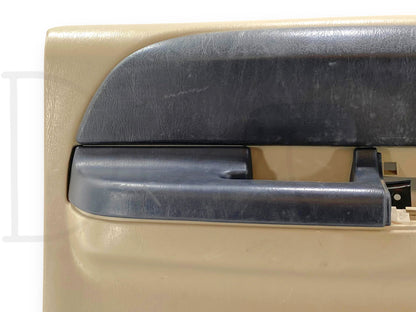99-07 Ford F250 F350 LH Left Driver Rear Door Panel Power Tan OE