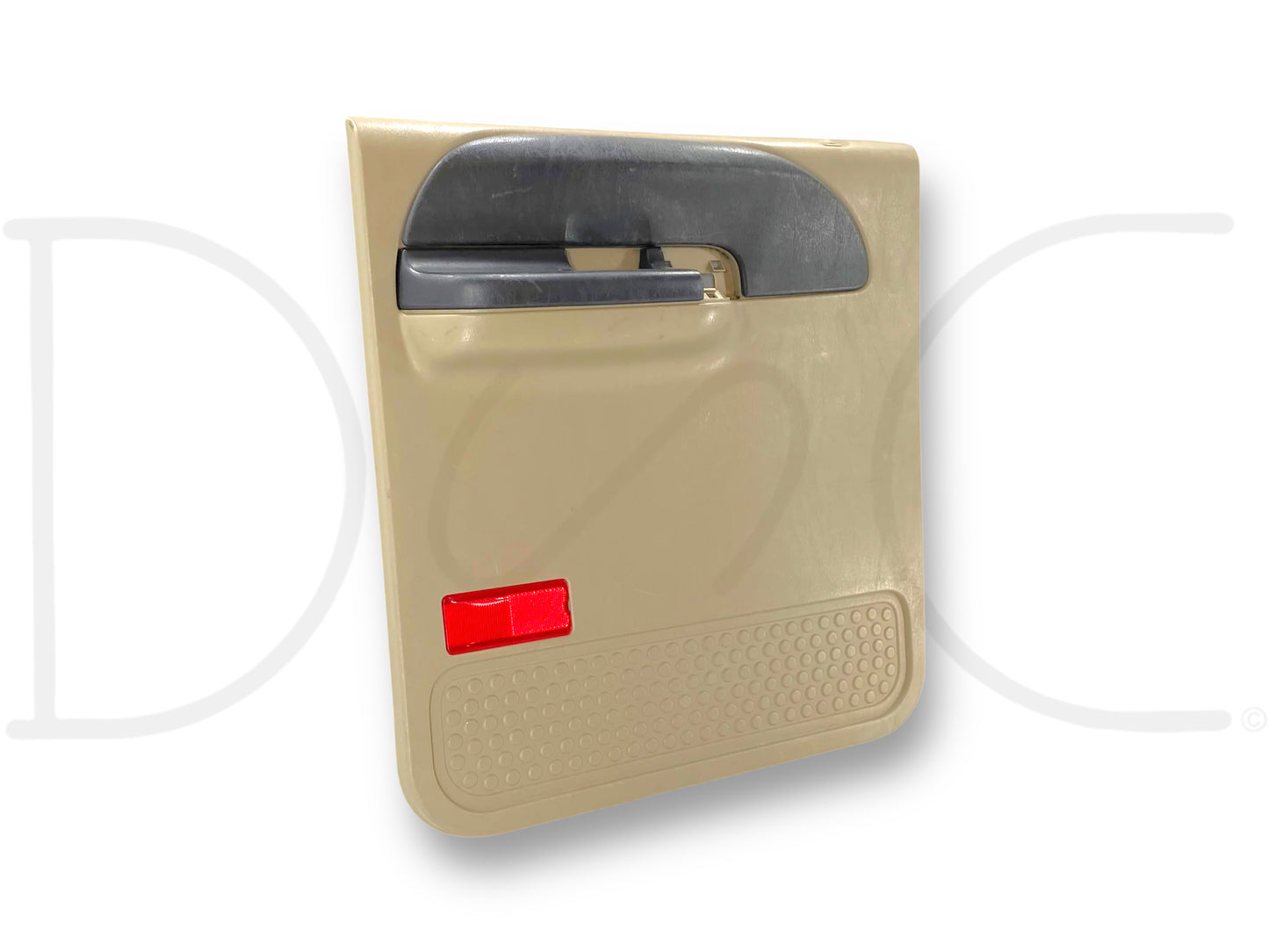 99-07 Ford F250 F350 LH Left Driver Rear Door Panel Power Tan OE