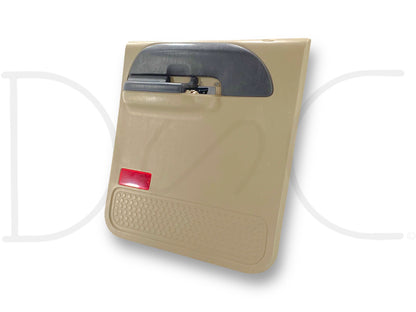 99-07 Ford F250 F350 LH Left Driver Rear Door Panel Power Tan OE