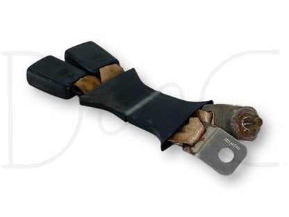 03-07 Ford F250 F350 Rear Seat Belt Seatbelt Latch Buckle Double Tan OE