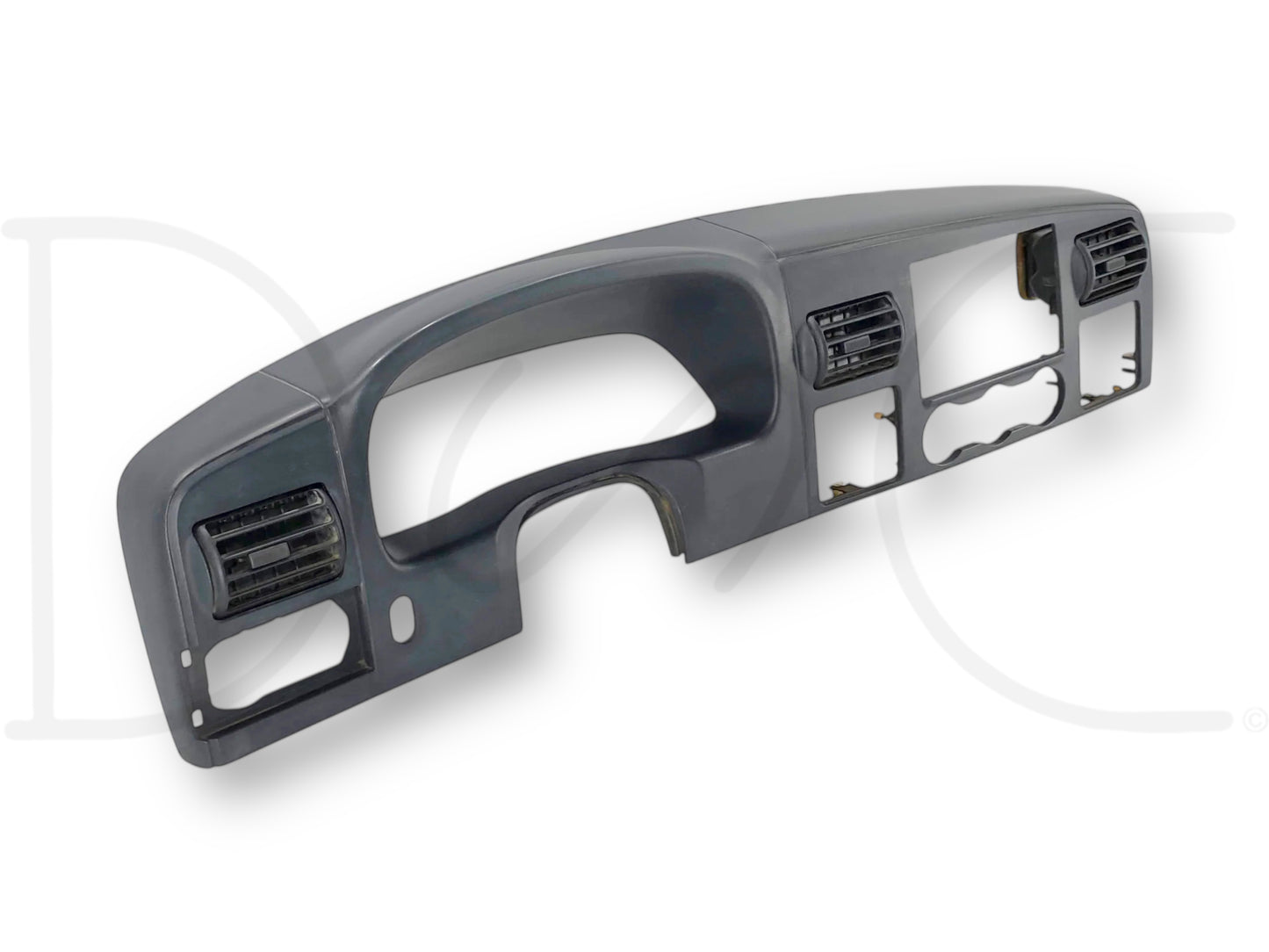 05-07 Ford F250 F350 Super Duty Dash Bezel Radio Cluster Trim Panel Black OE