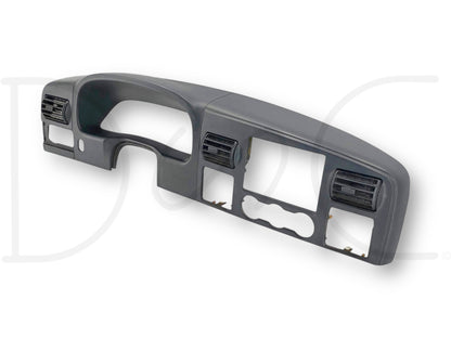 05-07 Ford F250 F350 Super Duty Dash Bezel Radio Cluster Trim Panel Black OE