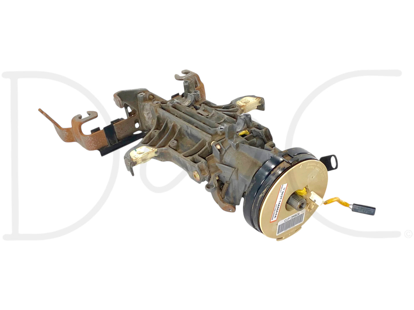 05-07 Ford F250 F350 Tilt Steering Column Auto W/ Key & Clockspring OE