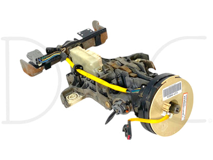05-07 Ford F250 F350 Tilt Steering Column Auto W/ Key & Clockspring OE