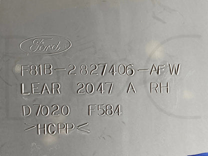 99-04 Ford F250 F350 Extended Cab RH Right Passenger Rear Door Panel Gray OE