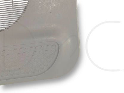 99-04 Ford F250 F350 Extended Cab RH Right Passenger Rear Door Panel Gray OE