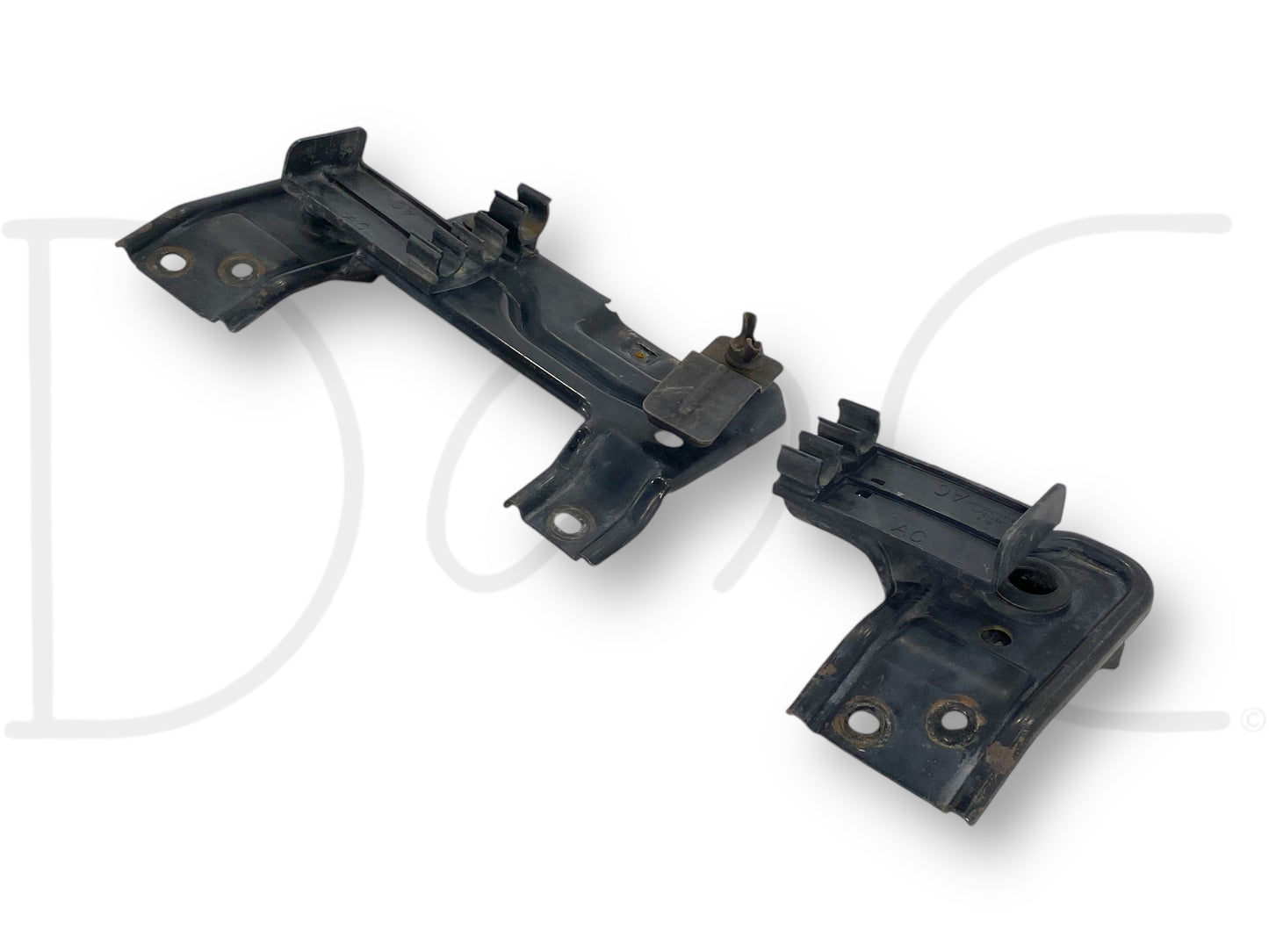 99-03 Ford F250 F350 Upper Radiator Mount Bracket Pair OE Brackets Tool Holder