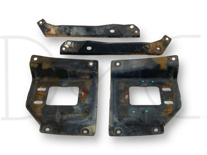 99-04 Ford F250 F350 Front Bumper Bracket Set [4] OEM Mounting Brackets