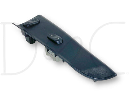 99-01 Ford F250 F350 RH Right Passenger Front Window Lock Switch Panel Black