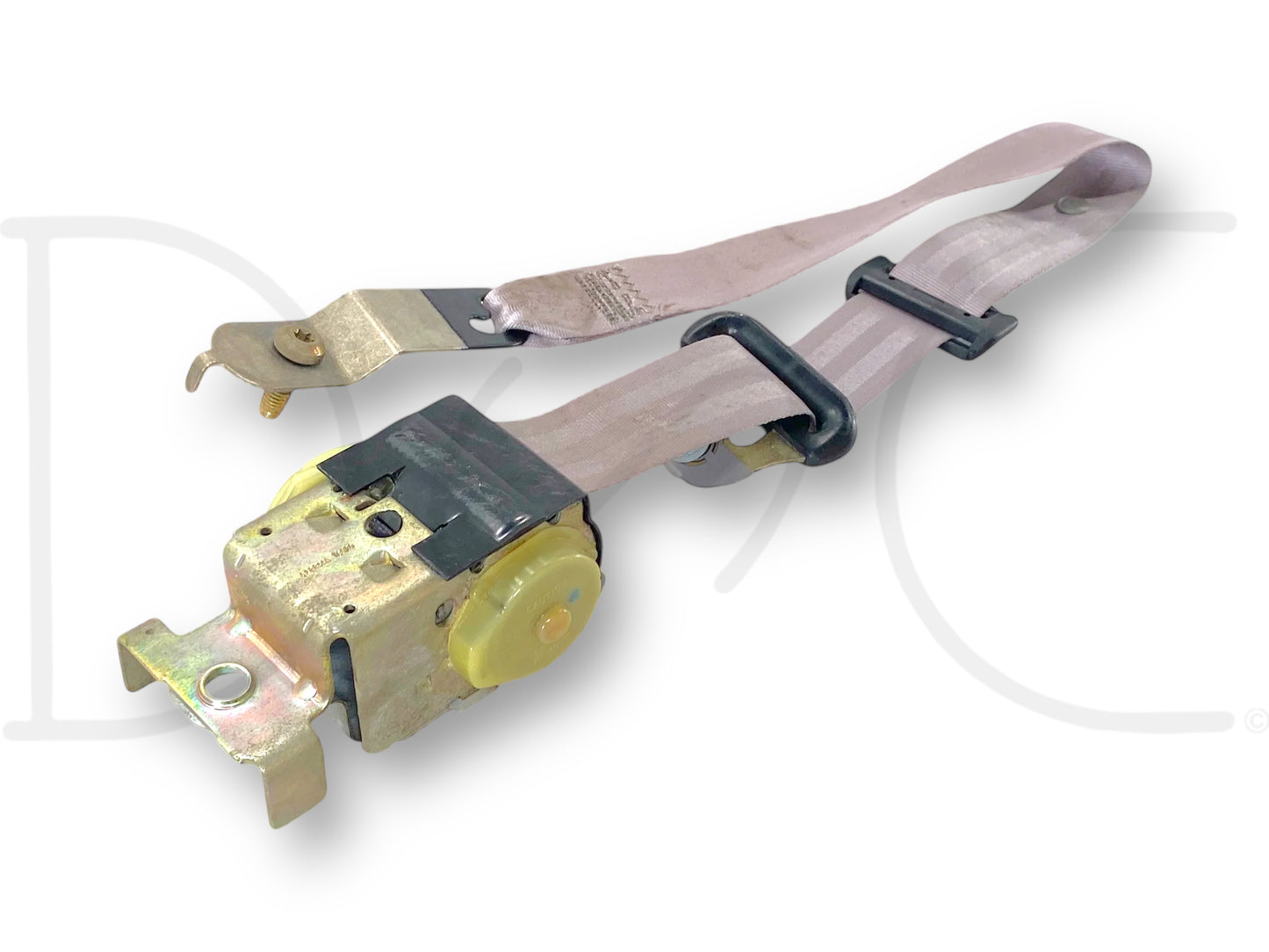 99-04 Ford F250 F350 Extended Cab Right Passenger Rear Seat Belt Seatbelt Gray