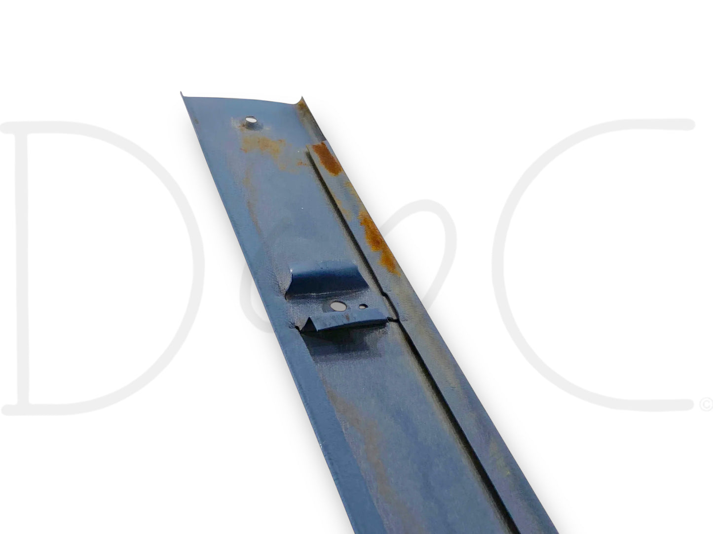 92-97 Ford F250 F350 Rear Interior Headliner Molding Upper Trim Blue