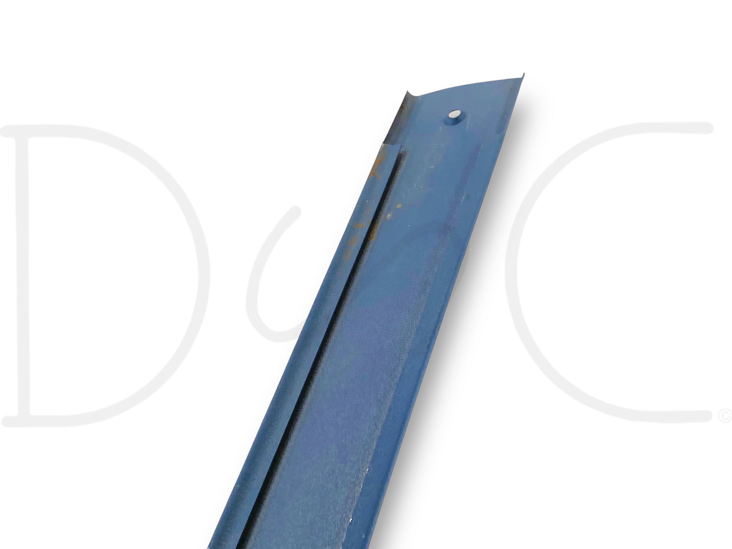92-97 Ford F250 F350 Rear Interior Headliner Molding Upper Trim Blue
