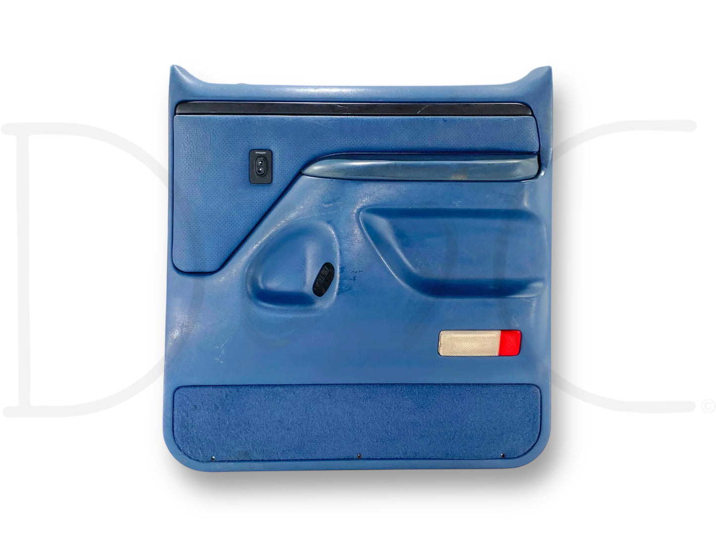 94-97 Ford F250 F350 RH Right Passenger Rear Door Panel Power Blue OE