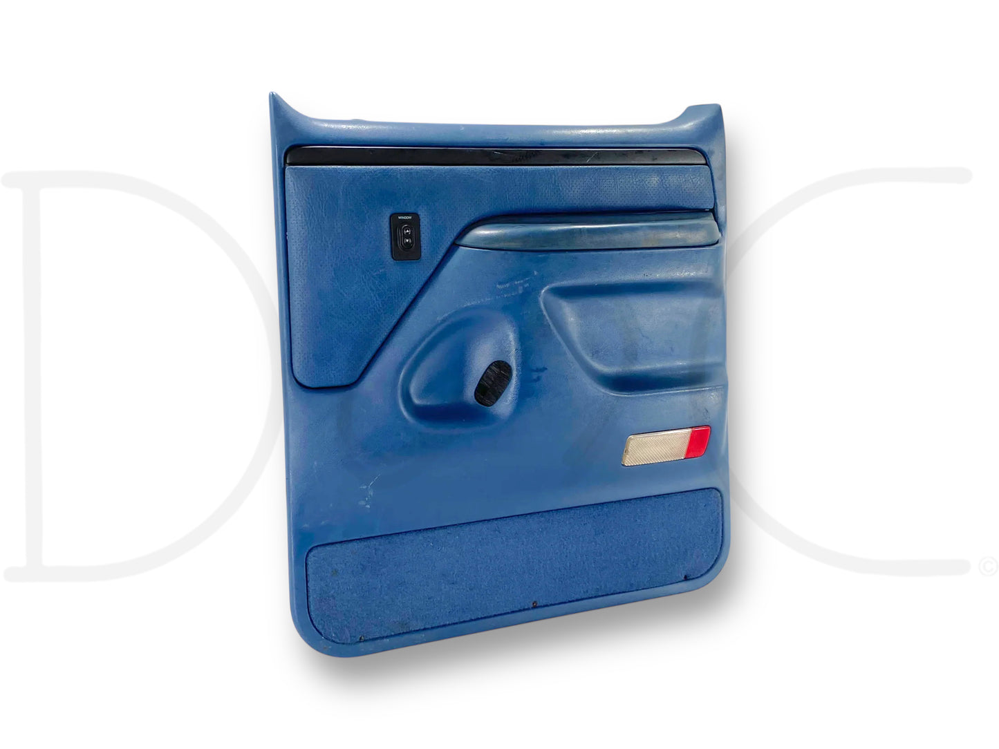 94-97 Ford F250 F350 RH Right Passenger Rear Door Panel Power Blue OE