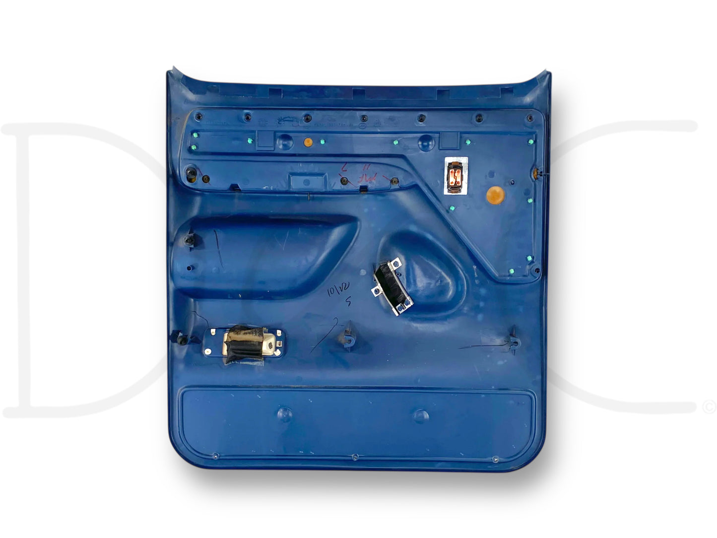 94-97 Ford F250 F350 RH Right Passenger Rear Door Panel Power Blue OE