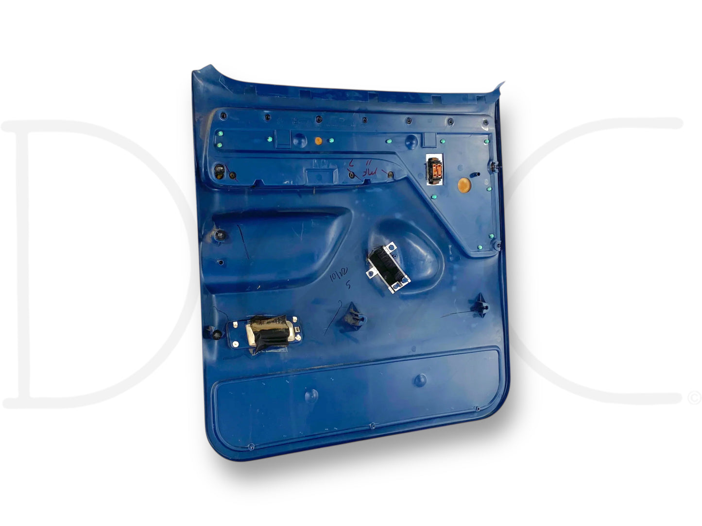 94-97 Ford F250 F350 RH Right Passenger Rear Door Panel Power Blue OE