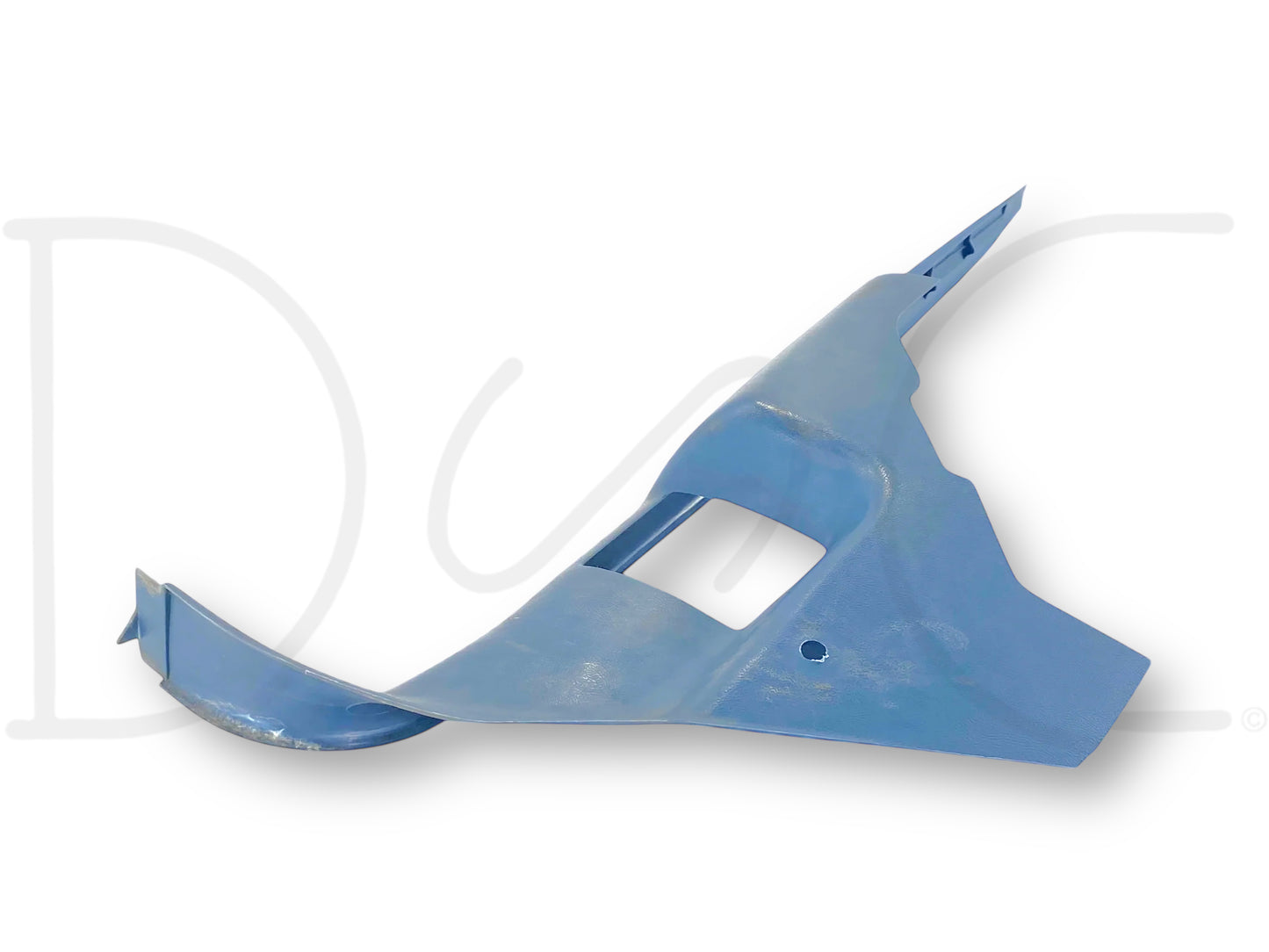 92-97 Ford F250 F350 LH Left Driver Lower Kick Panel Trim Blue OE