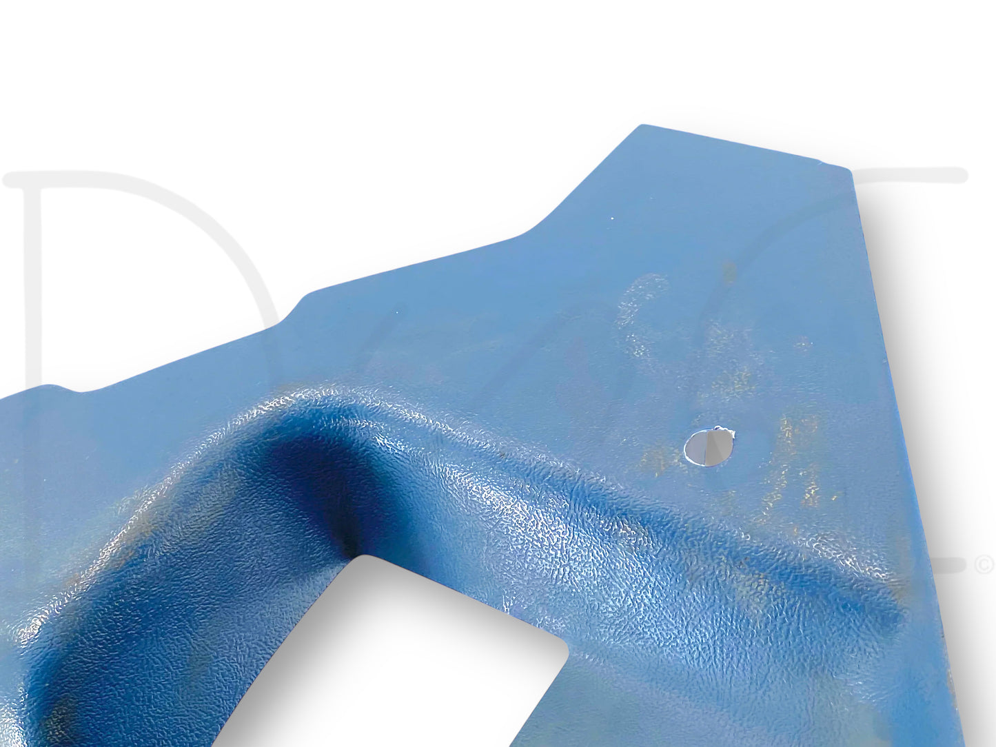 92-97 Ford F250 F350 LH Left Driver Lower Kick Panel Trim Blue OE