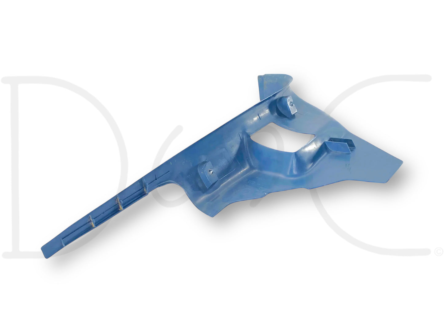 92-97 Ford F250 F350 LH Left Driver Lower Kick Panel Trim Blue OE