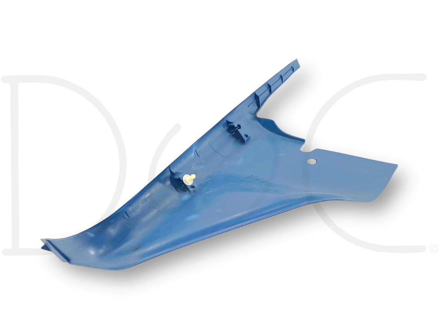 92-97 Ford F250 F350 RH Right Passenger Lower Kick Panel Trim Blue OE