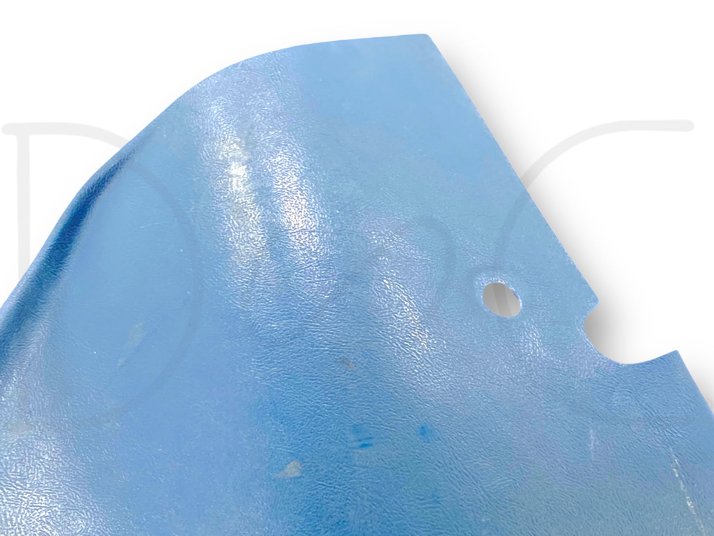 92-97 Ford F250 F350 RH Right Passenger Lower Kick Panel Trim Blue OE