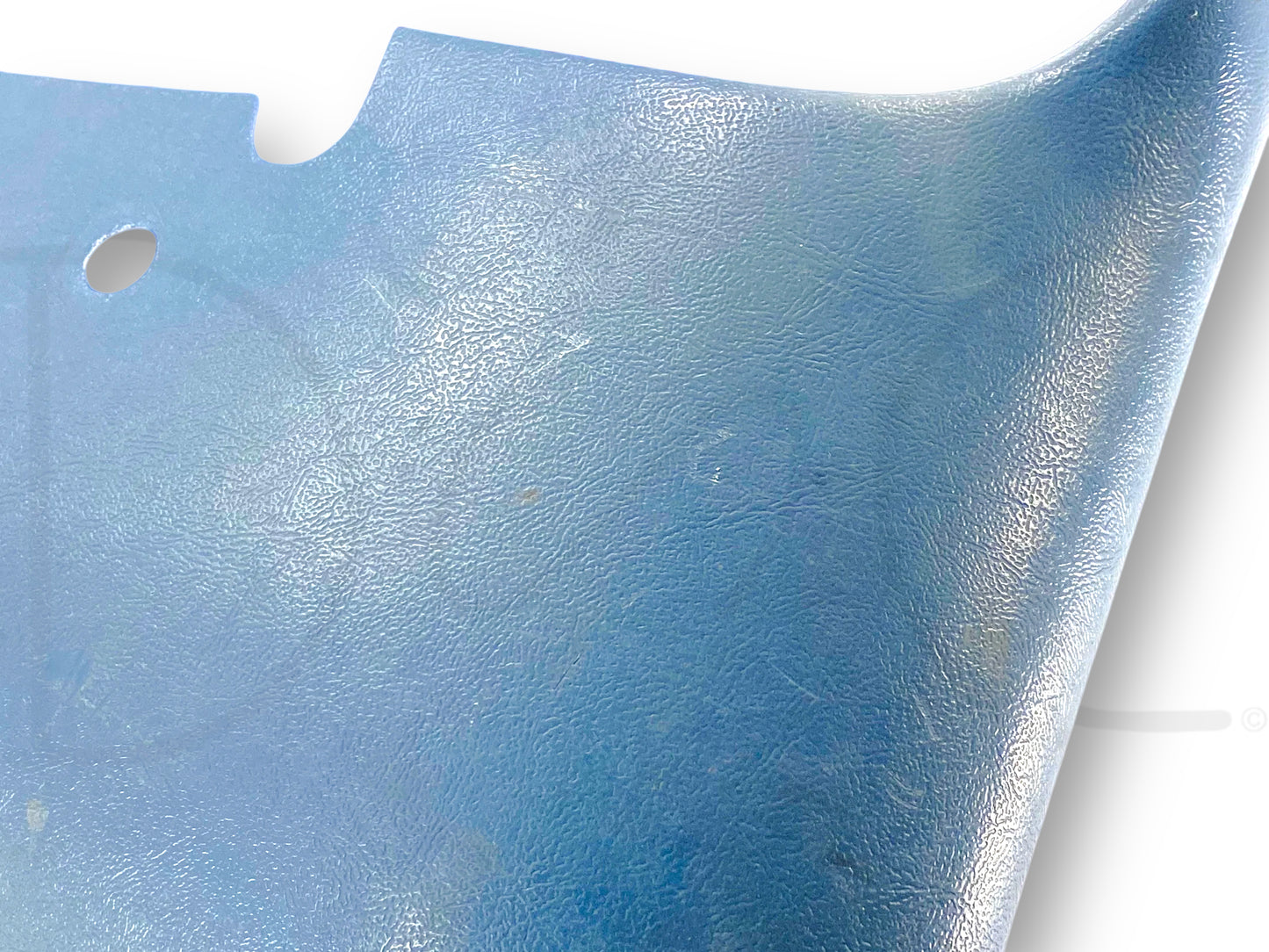 92-97 Ford F250 F350 RH Right Passenger Lower Kick Panel Trim Blue OE