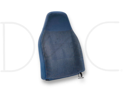 92-97 Ford F250 F350 RH Right Passenger Seat Back Upper Cushion Blue 40/20/40