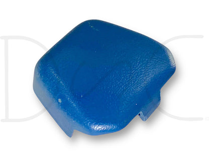 87-97 Ford F250 F350 Seat Belt Seatbelt Upper Bolt Trim Cover Blue OE