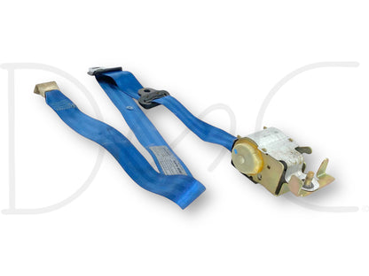 92-97 Ford F250 F350 Crew Cab RH Right Passenger Rear Seat Belt Seatbelt Blue