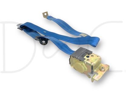 87-97 Ford F250 F350 Rear Seat Center Lap Belt Seatbelt Blue OE