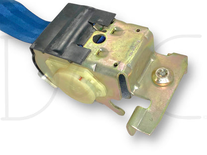 87-97 Ford F250 F350 Rear Seat Center Lap Belt Seatbelt Blue OE