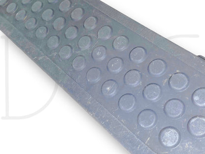 99-07 Ford F250 F350 RH Right Passenger Rear Rocker Sill Trim Panel Dark Gray OE