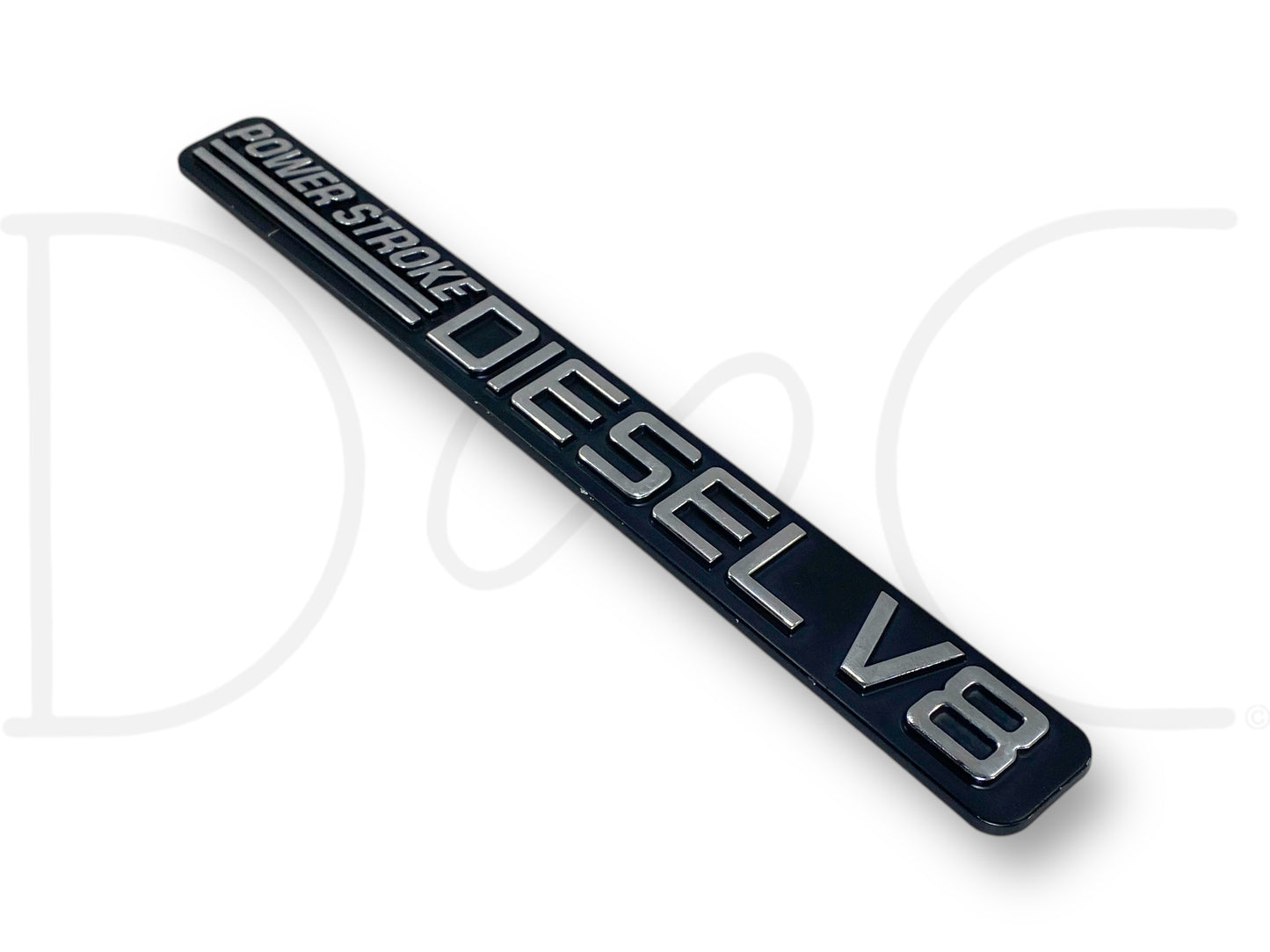 01-02 Ford F250 F350 7.3 7.3L Powerstroke V8 Turbo Diesel Door Badge Emblem OE