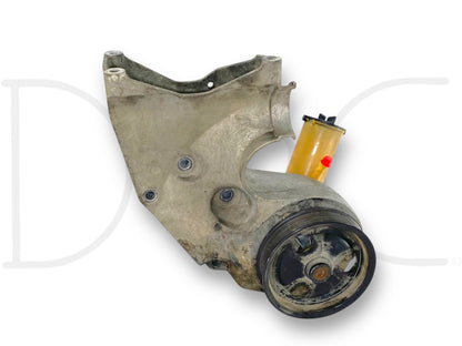 99-02 Ford F250 F350 7.3L Power Steering Pump Alternator Bracket Pulley Assembly