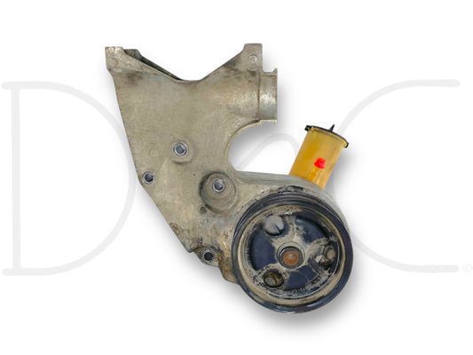 99-02 Ford F250 F350 7.3L Power Steering Pump Alternator Bracket Pulley Assembly