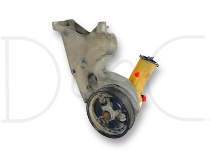 99-02 Ford F250 F350 7.3L Power Steering Pump Alternator Bracket Pulley Assembly