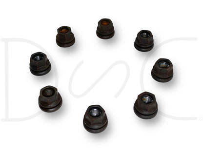 99-02 Ford F250 F350 Lug Nut Set Of 8 Coarse Thread Lug Nuts 21MM OE