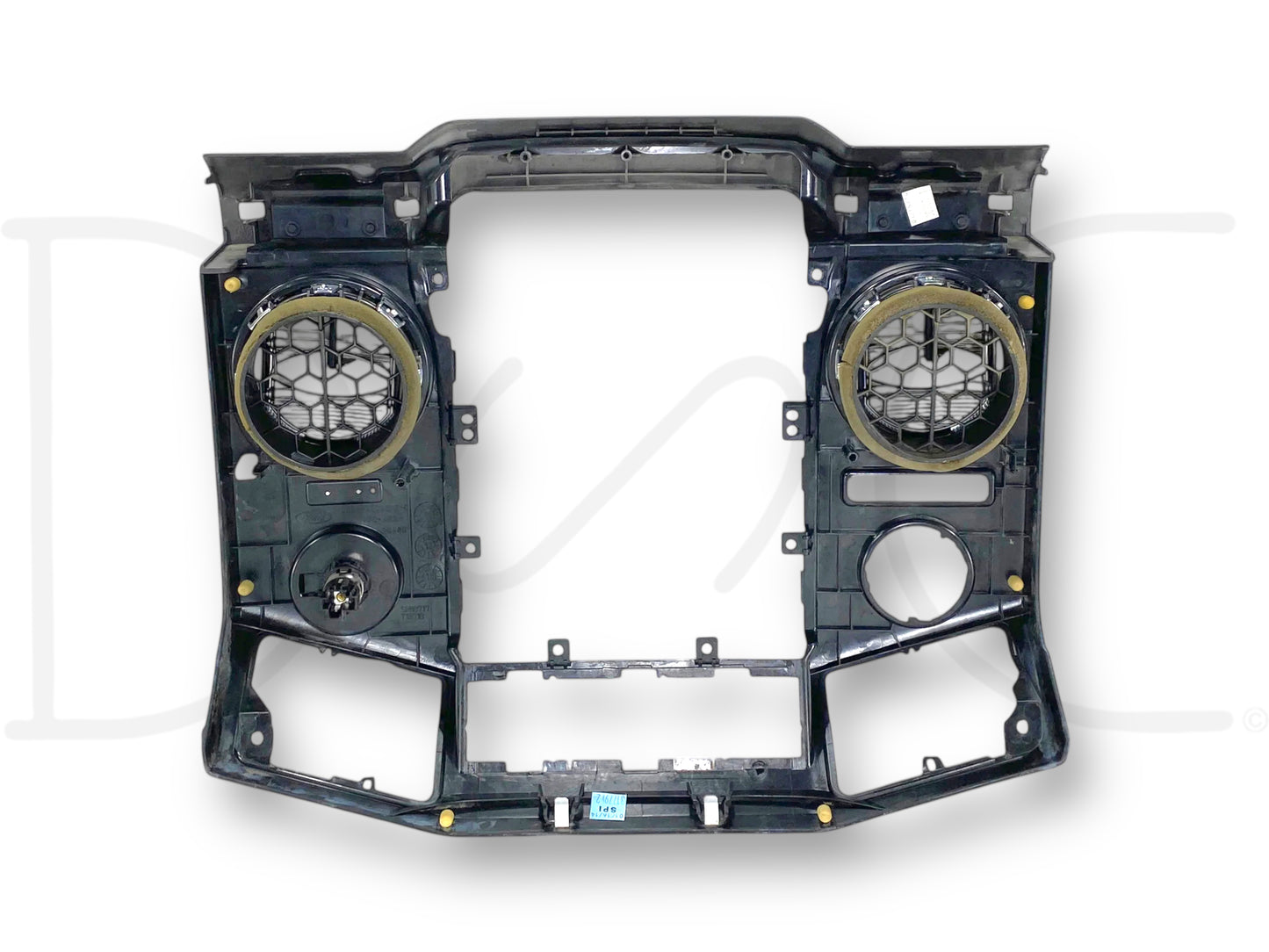 13-16 Ford F250 F350 Lariat Dash Bezel Radio Center Trim Panel Wood Grain OEM