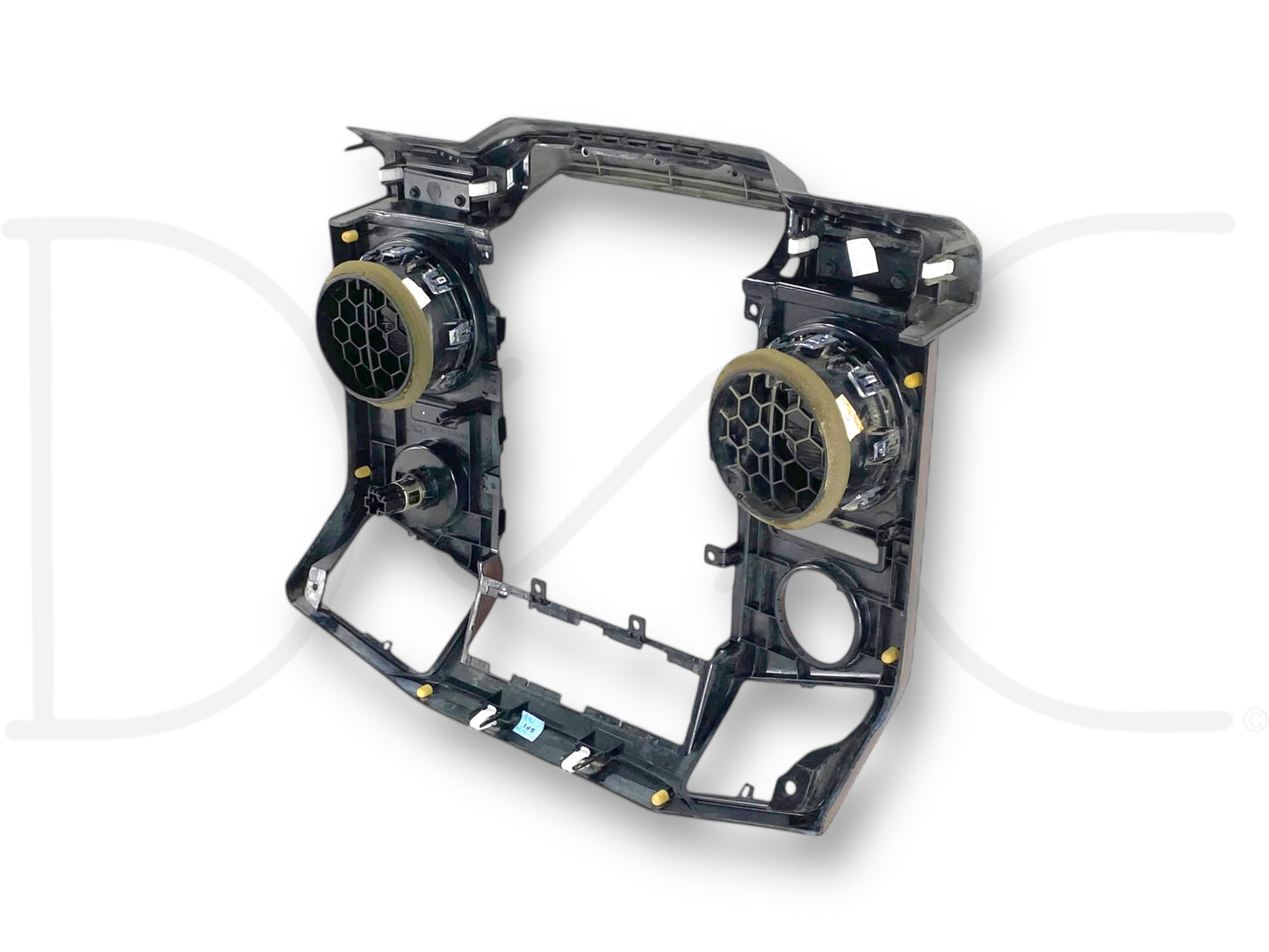 13-16 Ford F250 F350 Lariat Dash Bezel Radio Center Trim Panel Wood Grain OEM