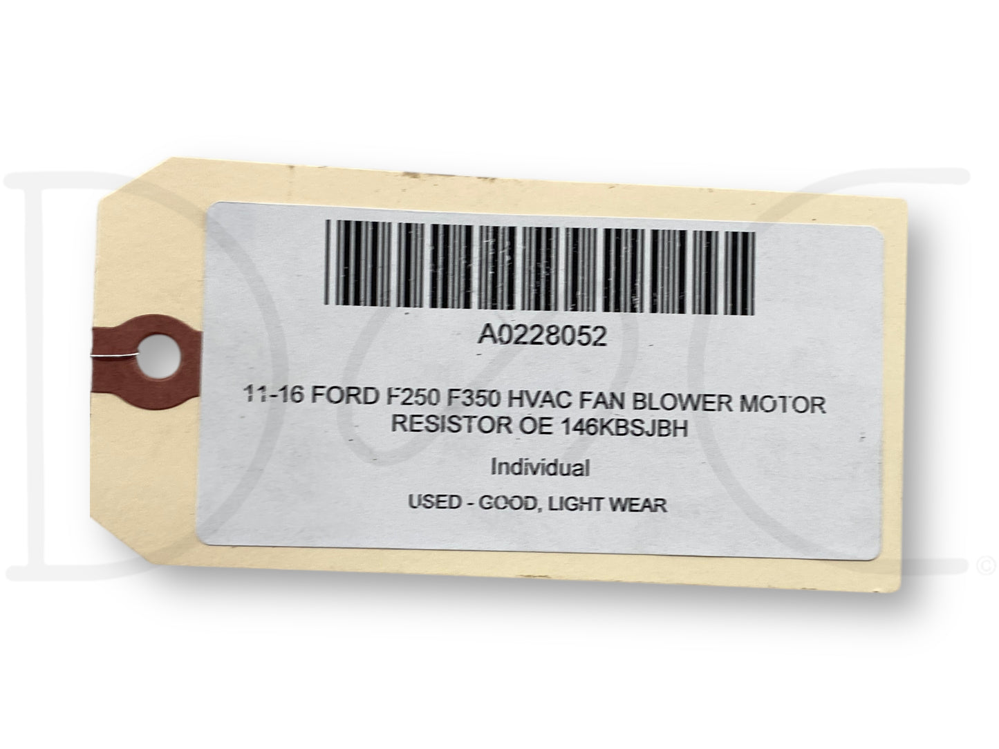 11-16 Ford F250 F350 HVAC Fan Blower Motor Resistor OE 146Kbsjbh