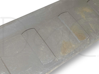 11-16 Ford F250 F350 LH Left Driver Rear Rocker Sill Trim Panel Brown OE