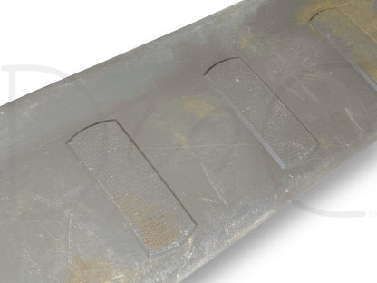 11-16 Ford F250 F350 LH Left Driver Rear Rocker Sill Trim Panel Brown OE