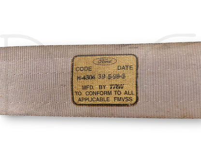 99-04 Ford F250 F350 RH Right Passenger Rear Seat Belt Seatbelt Gray OE