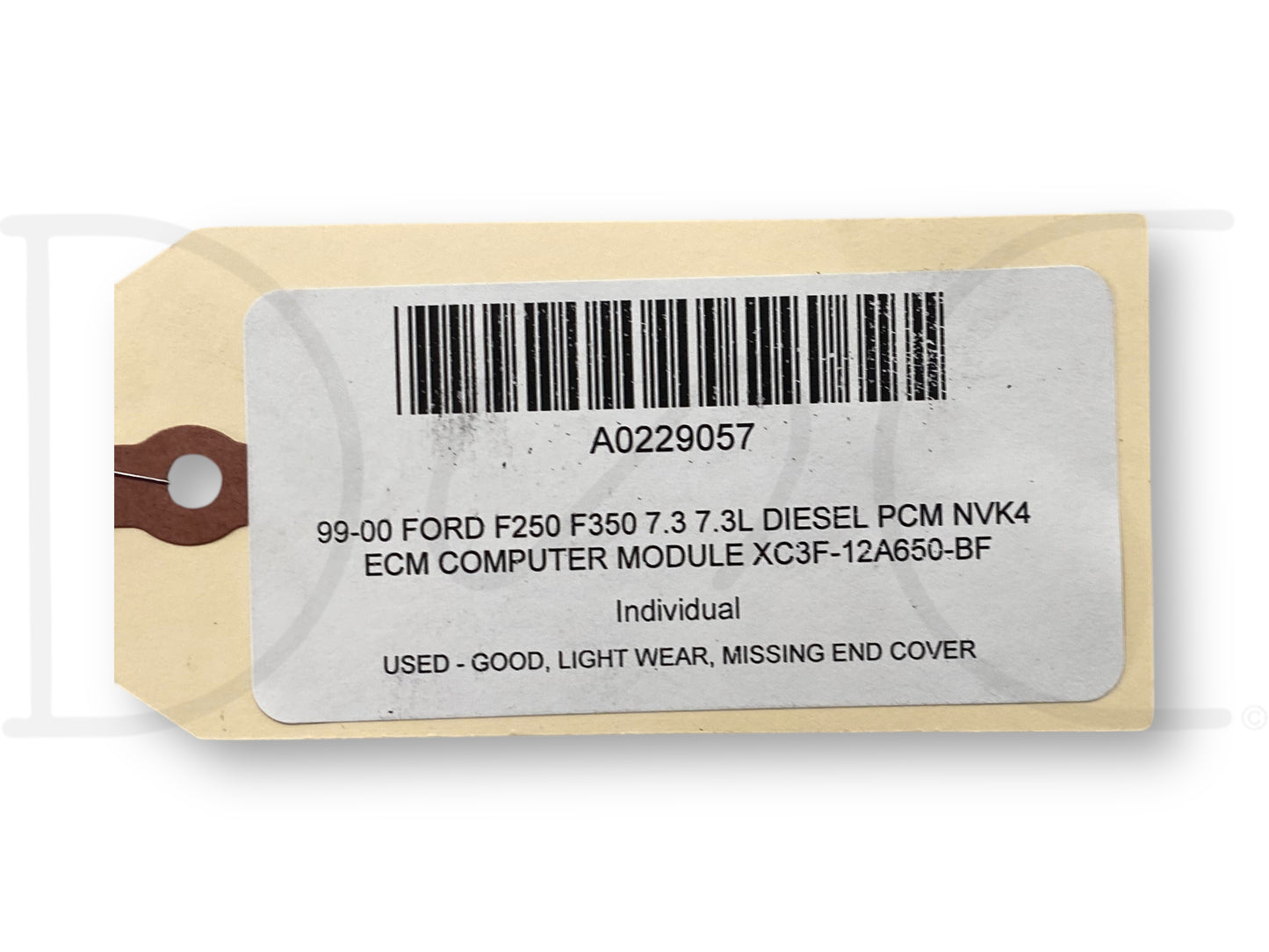 99-00 Ford F250 F350 7.3 7.3L Diesel PCM Nvk4 ECM Computer Module Xc3F-12A650-Bf