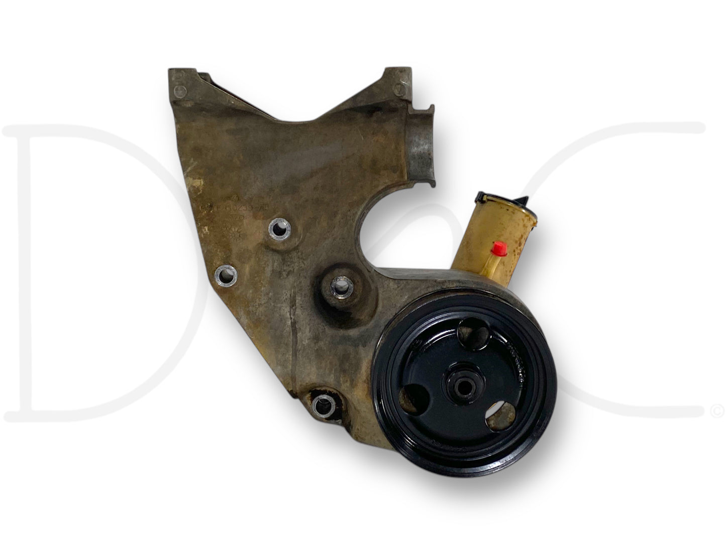 99-02 Ford F250 F350 7.3L Power Steering Pump Alternator Bracket Pulley Assembly