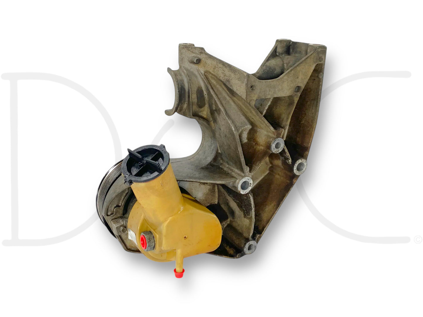 99-02 Ford F250 F350 7.3L Power Steering Pump Alternator Bracket Pulley Assembly