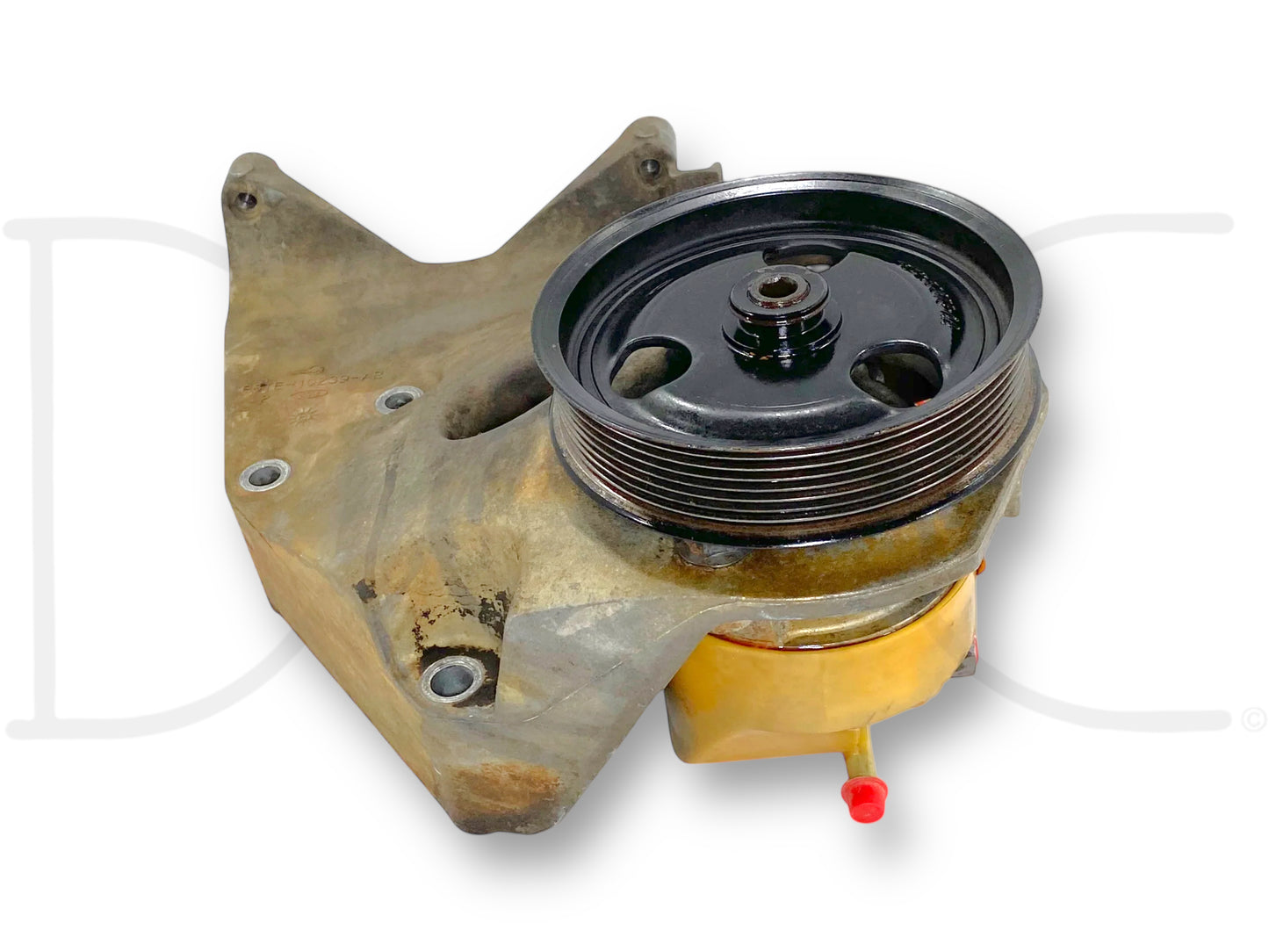 99-02 Ford F250 F350 7.3L Power Steering Pump Alternator Bracket Pulley Assembly