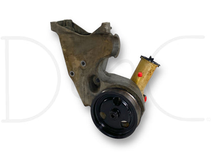 99-02 Ford F250 F350 7.3L Power Steering Pump Alternator Bracket Pulley Assembly